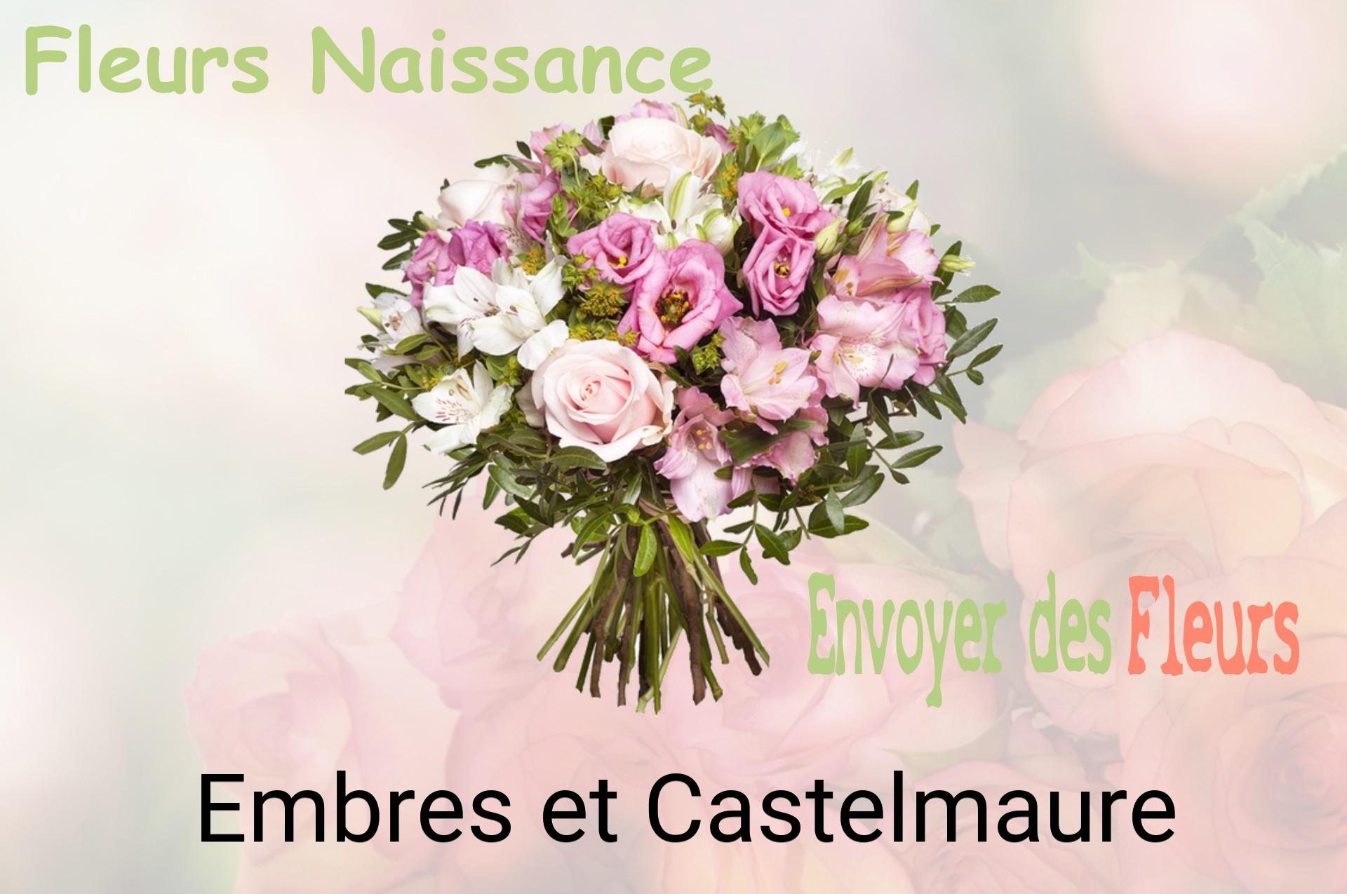 Bouquet de fleurs de naissance livré à Embres-et-Castelmaure