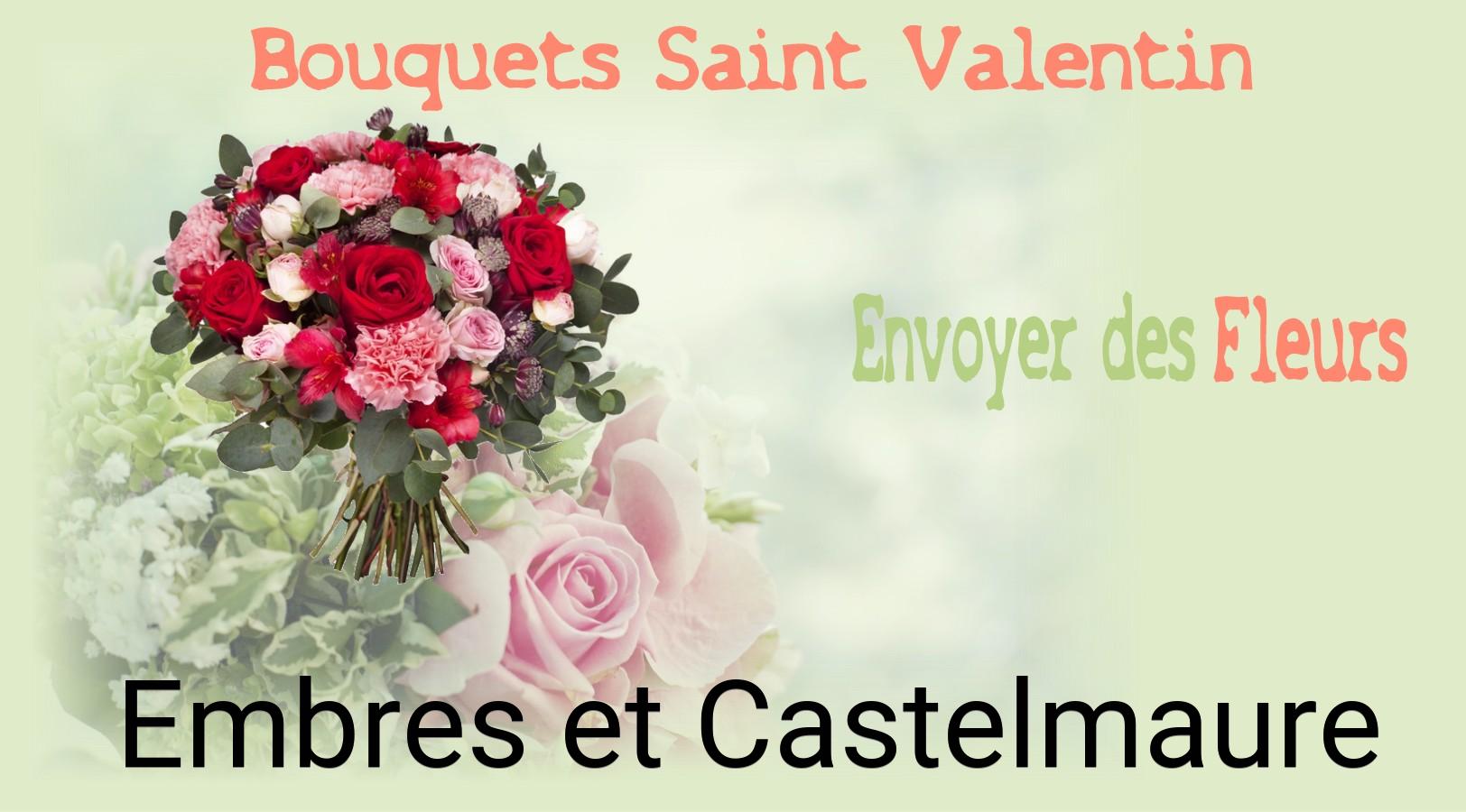 Roses de Saint-Valentin livrées à Embres-et-Castelmaure